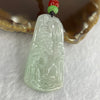 Semi ICY Type A Green Jadeite Shan Shui 11.98g 43.6 by 26.6 by 4.3mm - Huangs Jadeite and Jewelry Pte Ltd
