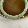 Type A Green Jade Jadeite Bangle 57.40g inner Dia 61.8mm 13.3 by 7.8mm (External Rough) - Huangs Jadeite and Jewelry Pte Ltd