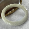 Type A Faint Green Jade Jadeite Bangle 49.64g inner Dia 54.9mm 10.1 by 9.4mm (External Rough) - Huangs Jadeite and Jewelry Pte Ltd