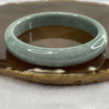 Type A Full Green Bangle 48.97g inner Dia 59.4mm 12.0 by 7.4mm (NO LINE) - Huangs Jadeite and Jewelry Pte Ltd