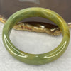 Type A Green Jadeite Bangle 60.90g inner diameter 59.22mm by 13.4 by 7.9mm (very slight external rough) with NGI cert - Huangs Jadeite and Jewelry Pte Ltd