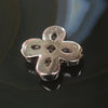 Rose Gold Plated Copper Zirconia Four Leaf Clover - Huangs Jadeite and Jewelry Pte Ltd