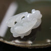 Semi Icy Type A Burmese Jade Jadeite Bee - 21.65g L43.2 W27.7 D4.5mm - Huangs Jadeite and Jewelry Pte Ltd