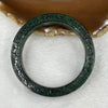 Type A Old Mine Green Jadeite Bangle 70.05g inner diameter 58.1mm 14.0 by 8.3mm - Huangs Jadeite and Jewelry Pte Ltd