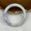 Type A Green and Lavender Jadeite Bangle 54.76g inner diameter 53.7mm 11.9 by 8.7mm - Huangs Jadeite and Jewelry Pte Ltd