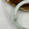 Type A Piao Hua Green Jadeite Bangle 51.29g inner diameter 56.3mm 12.8 by 7.5mm - Huangs Jadeite and Jewelry Pte Ltd