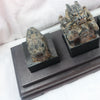 Rare Antique Natural Nephrite 3 Seals with High Quality Wooden Box - Huangs Jadeite and Jewelry Pte Ltd