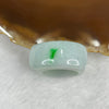 Type A Faint Green Jade Jadeite Ring - 18.71g US 10.85 HK 23.5 Inner Diameter 20.6mm Thickness 13.6 by 8.2mm - Huangs Jadeite and Jewelry Pte Ltd