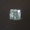 Natural Faceted Cushion Cut Fancy Grayish Yellowish Green Diamond 天然钻石 - 1.17 cts - Huangs Jadeite and Jewelry Pte Ltd