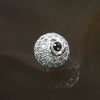 Sliver Plated Copper Crystal Disco Ball Charm - Huangs Jadeite and Jewelry Pte Ltd