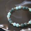 Type A Burmese Jade Jadeite Beads Bracelet -16.14g 7.4mm/bead 20 beads - Huangs Jadeite and Jewelry Pte Ltd