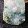 Natural Type A Burmese Jade Jadeite Piao Hua Feng Shui Guan Yin Pendant Goddess of Mercy - Huangs Jadeite and Jewelry Pte Ltd