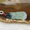 Type A Semi Icy Green Piao Hua Guan Yin Pendant 11.91g 44.3 by 25.0 by 4.1 mm - Huangs Jadeite and Jewelry Pte Ltd