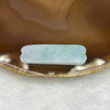 Type A Green Jade Jadeite Edric Pendant 5.73g 41.9 by 13.7 by 4.7mm - Huangs Jadeite and Jewelry Pte Ltd