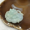 Type A Green Jade Jadeite Dragon Pendant 50.63g 50.2 by 51.9 by 13.9mm - Huangs Jadeite and Jewelry Pte Ltd