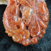(PRE-LOVED) Type A Burmese Jade Jadeite Red Fish for Abundance and wealth - 57.14g 59.3 by 42.0 by 14.1mm - Huangs Jadeite and Jewelry Pte Ltd