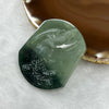 Type A Green Jade Jadeite Phoenix Pendant 31.03g 51.1 by 44.0 by 7.0 mm - Huangs Jadeite and Jewelry Pte Ltd
