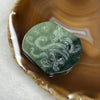 Type A Green Jade Jadeite Dragon Tortoise Pendant 35.0g 55.6 by 47.8 by 6.7 mm - Huangs Jadeite and Jewelry Pte Ltd