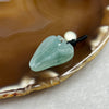 Type A Sky Blue Bat Jade Jadeite Pendant 6.7g 28.2 by 20.1 by 8.3 mm - Huangs Jadeite and Jewelry Pte Ltd
