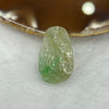 Type A Green and Yellow Cicada Pendant - 5.37g 30.5 by 18.7 by 8.5 mm - Huangs Jadeite and Jewelry Pte Ltd