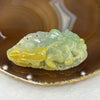 Type A Yellow and Green Jadeite Gui Ren Pendant 43.33g 61.5 by 32.5 by 16.4mm - Huangs Jadeite and Jewelry Pte Ltd