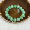 Type A Apple Green Jadeite Bracelet 65.30g 13.5mm/bead 16 beads - Huangs Jadeite and Jewelry Pte Ltd