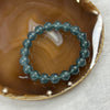 Type A Blueish Green Jade Jadeite Bracelet 33.12g 10.1mm/bead 19 beads - Huangs Jadeite and Jewelry Pte Ltd