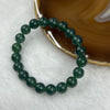 Type A Blueish Green Jade Jadeite Bracelet 31.52g 9.7mm/bead 20 beads - Huangs Jadeite and Jewelry Pte Ltd
