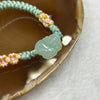 Type A Semi Icy Green Pixiu Jadeite Bracelet 2.67g 16.9 by 13.6 by 5.9mm - Huangs Jadeite and Jewelry Pte Ltd