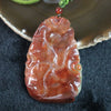 Type A Burmese Red Jade Jadeite Dragon - 120.21g L48.6 W75.3 D20.3mm - Huangs Jadeite and Jewelry Pte Ltd