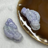 Type A Lavender Jade Jadeite Pi Xiu Displays 47.78g 47.5 by 23.1 by 12.3mm - Huangs Jadeite and Jewelry Pte Ltd