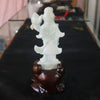 Type A Burmese Jade Jadeite Feng Shui Guan Yin Display 299.06 g 163.0 by 78.0 by 22.0 mm - Huangs Jadeite and Jewelry Pte Ltd