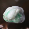 Type A Burmese Jade Jadeite Monkey with a peach - 174.63g L63.4 W45.3 D35.7mm - Huangs Jadeite and Jewelry Pte Ltd