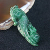 Type A Burmese Jade Jadeite Parrot Pendant with NGI cert - 13.13g L49.8 W18.0 D8.8mm - Huangs Jadeite and Jewelry Pte Ltd