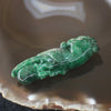 Type A Burmese Jade Jadeite Parrot Pendant with NGI cert - 13.13g L49.8 W18.0 D8.8mm - Huangs Jadeite and Jewelry Pte Ltd