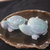 Pair of Type A Burmese Jade Jadeite Tortoise - 250.96g - Huangs Jadeite and Jewelry Pte Ltd