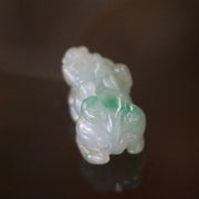 Type A Burmese Jade Jadeite Pixiu - 3.37g L18.6 W10.7 D10.0mm - Huangs Jadeite and Jewelry Pte Ltd