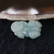 Type A Burmese Jade Jadeite Pixiu - 3.37g L18.6 W10.7 D10.0mm - Huangs Jadeite and Jewelry Pte Ltd