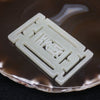 Natural Vintage Nephrite Chinese Character Carving Pendant - 36.67g L70.6 W44.3 D5.8mm - Huangs Jadeite and Jewelry Pte Ltd