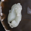 Natural Vintage Nephrite Cow Display - 52.82g L66.7 W33.8 D22.1mm - Huangs Jadeite and Jewelry Pte Ltd