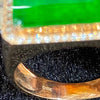 Type A Burmese Jade Jadeite 18k Rose Gold & Diamond Rings - 4.99g US8.5 HK19 - Huangs Jadeite and Jewelry Pte Ltd