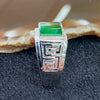 Type A Burmese Jade Jadeite 18K White gold ring - 6.25g US8 HK18 - Huangs Jadeite and Jewelry Pte Ltd
