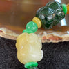 Type A Burmese Jade Jadeite Pig Piglets Bracelet - 54.46g each about 18.1 by 13.9mm - Huangs Jadeite and Jewelry Pte Ltd