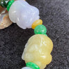 Type A Burmese Jade Jadeite Pig Piglets Bracelet - 54.46g each about 18.1 by 13.9mm - Huangs Jadeite and Jewelry Pte Ltd