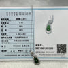 Type A Green Omphacite Jade Jadeite Hulu 2.48g 26.1 by 10.5 by 6.0mm - Huangs Jadeite and Jewelry Pte Ltd