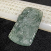Type A Blueish Green 马头明王 Hayagriva Jade Jadeite Pendant - 70.1g 80.9 by 48.1 by 8.9mm - Huangs Jadeite and Jewelry Pte Ltd