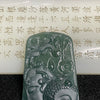 Type A Blueish Green Jade Jadeite Buddha 34.83g 69.9 by 41.8 by 6.1mm - Huangs Jadeite and Jewelry Pte Ltd