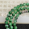 Type A Spicy Green Jade Jadeite Necklace 37.43g 5.7-6.4mm/bead 88 beads - Huangs Jadeite and Jewelry Pte Ltd