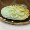 Natural Green and Yellow Antique Nephrite Bird Pendant 117.14g 38.3 by 20.8 by 13.0mm - Huangs Jadeite and Jewelry Pte Ltd