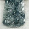 Type A Denim Blue Jade Jadeite Shan Shui Pendant - 36.03g 61.2 by 33.2 by 9.9mm - Huangs Jadeite and Jewelry Pte Ltd